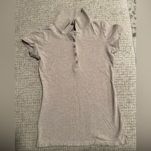 Beige color polo shirt size small NWOT